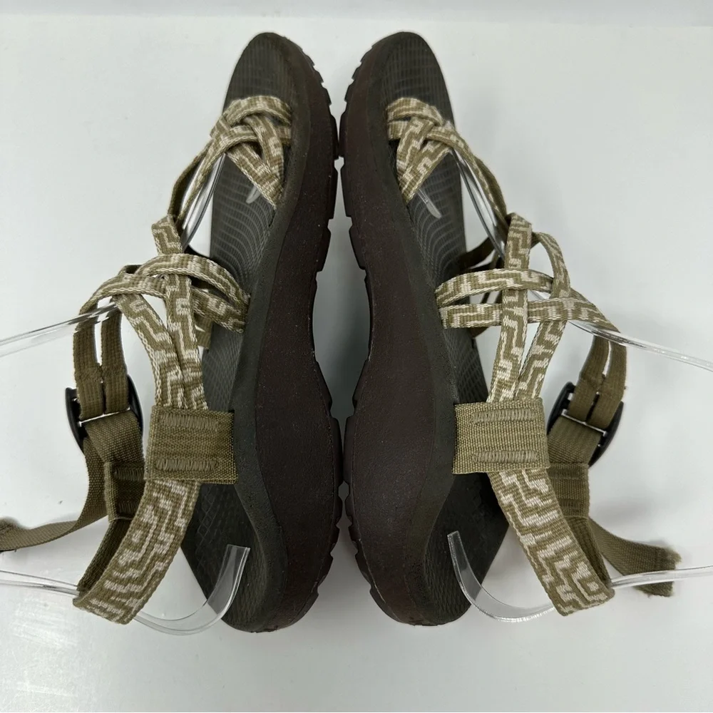 Chaco Women's ZCloud X2 Geometric Print Sandal Kelp Size 7